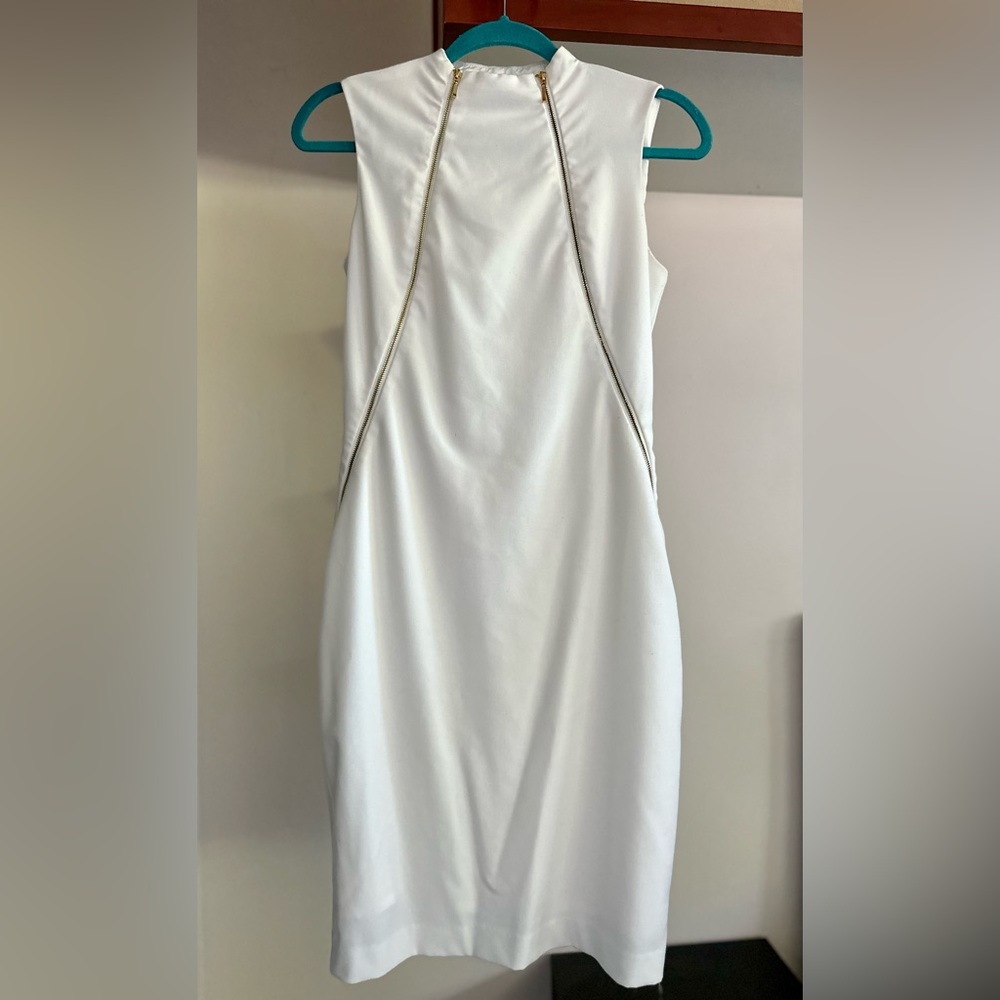 SOLD: White Calvin Klein size 2 dress